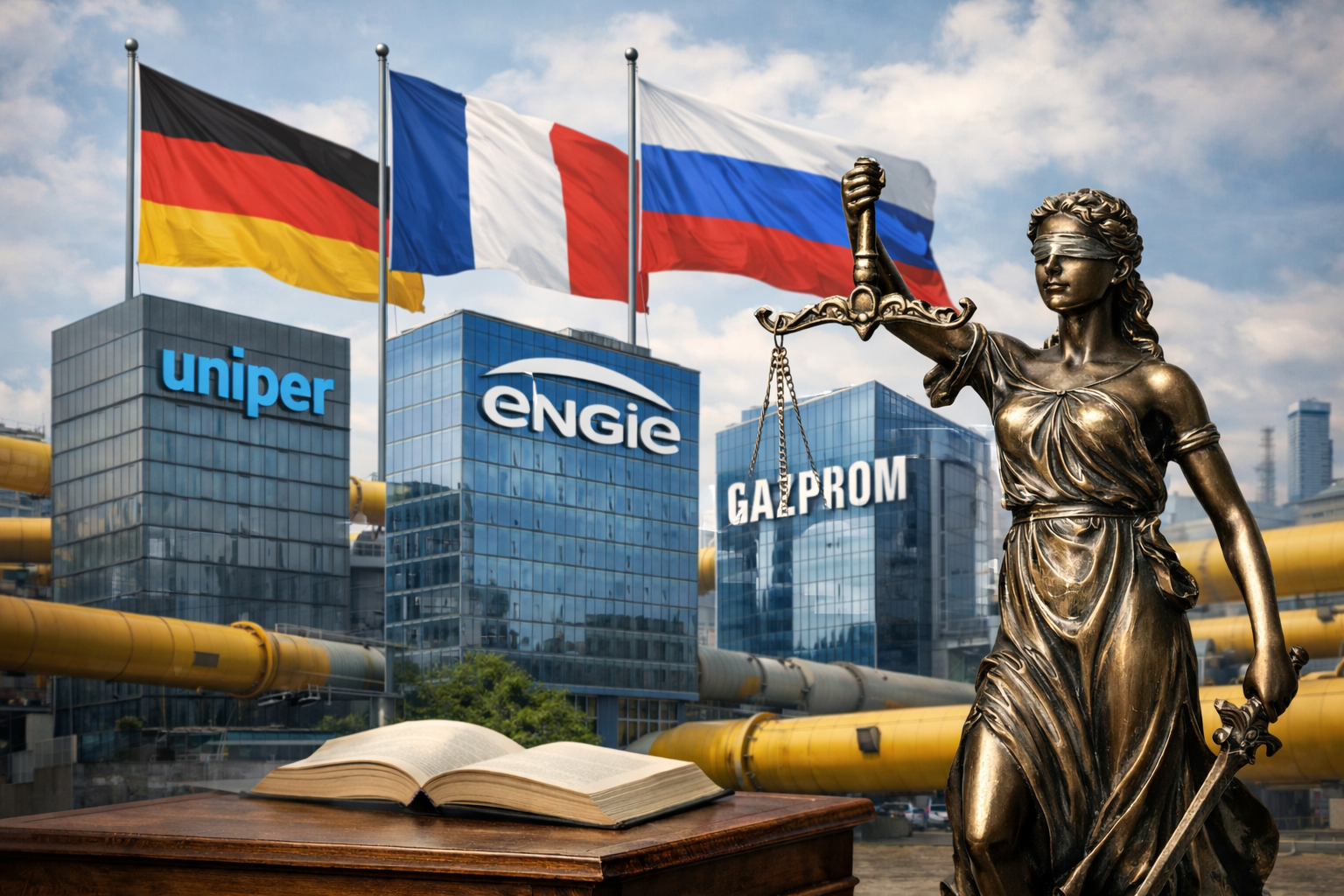 Uniper Gazprom Engie Illustration